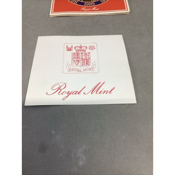 1985 Great Britain Royal Mint Brilliant Uncirculated Annual Coin Set - Picture 2 of 12